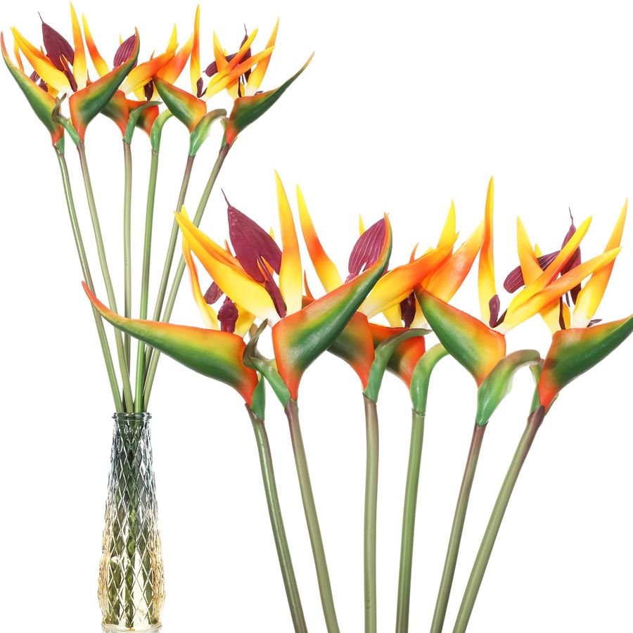 Bird Paradise Strelitzia - 12 Pcs Bird of Paradise Artificial