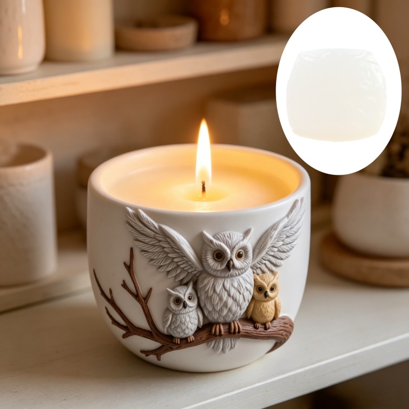 The owl standing on the branch - Echeveria Succulent ulasan dan harga