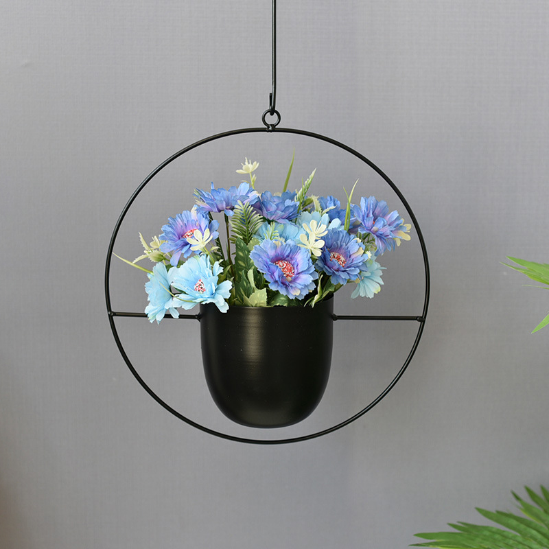 Wrought Iron Hanging Planter E - Spider Plant Hanging ulasan dan harga