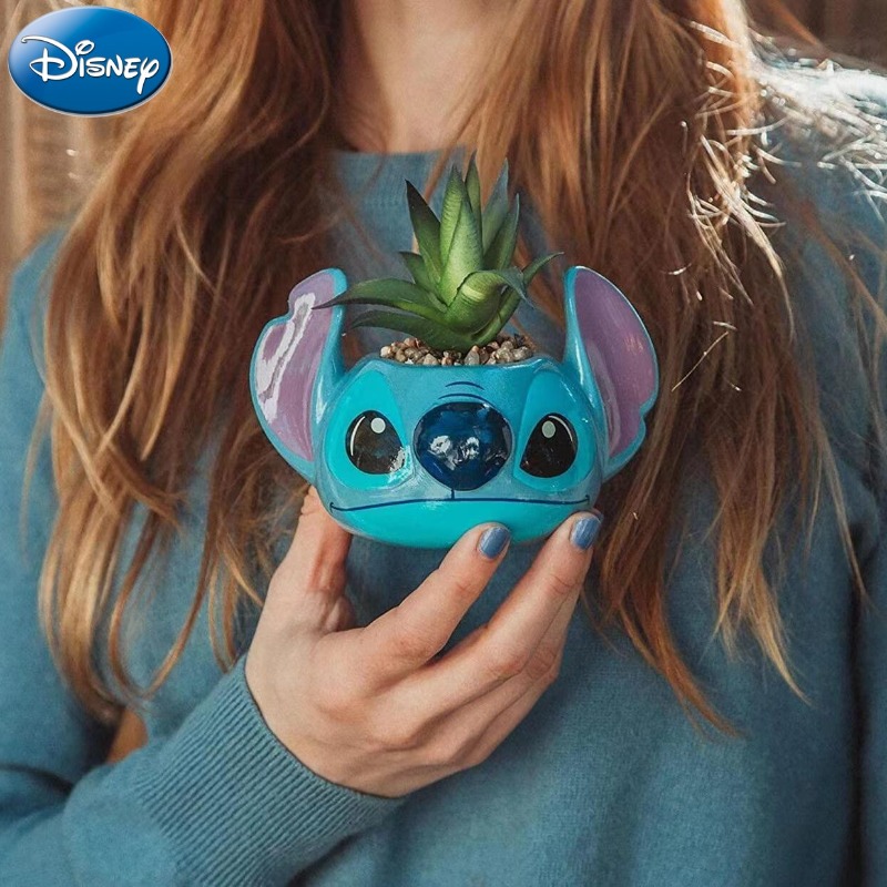 Disney Stitch Decorations Cute - Echeveria Succulent ulasan dan harga