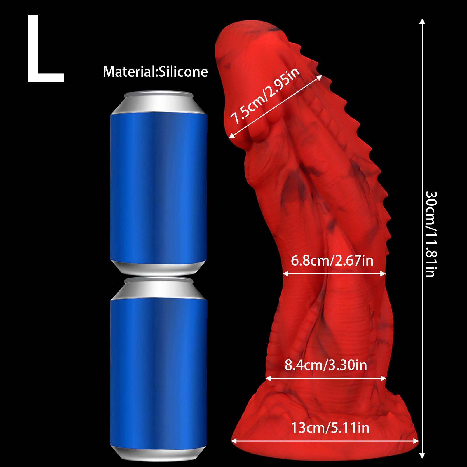 Huge Big Large Anal Plug Drago - Monstera Adansonii ulasan dan harga