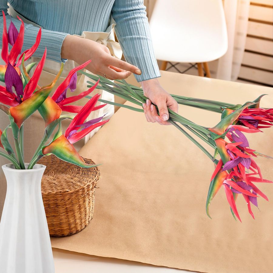 12 Pcs Bird of Paradise Artifi - Bird Paradise Strelitzia ulasan dan harga