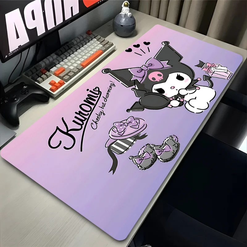 Office Computer Desk Mat Kurom - Tradescantia Purple ulasan dan harga