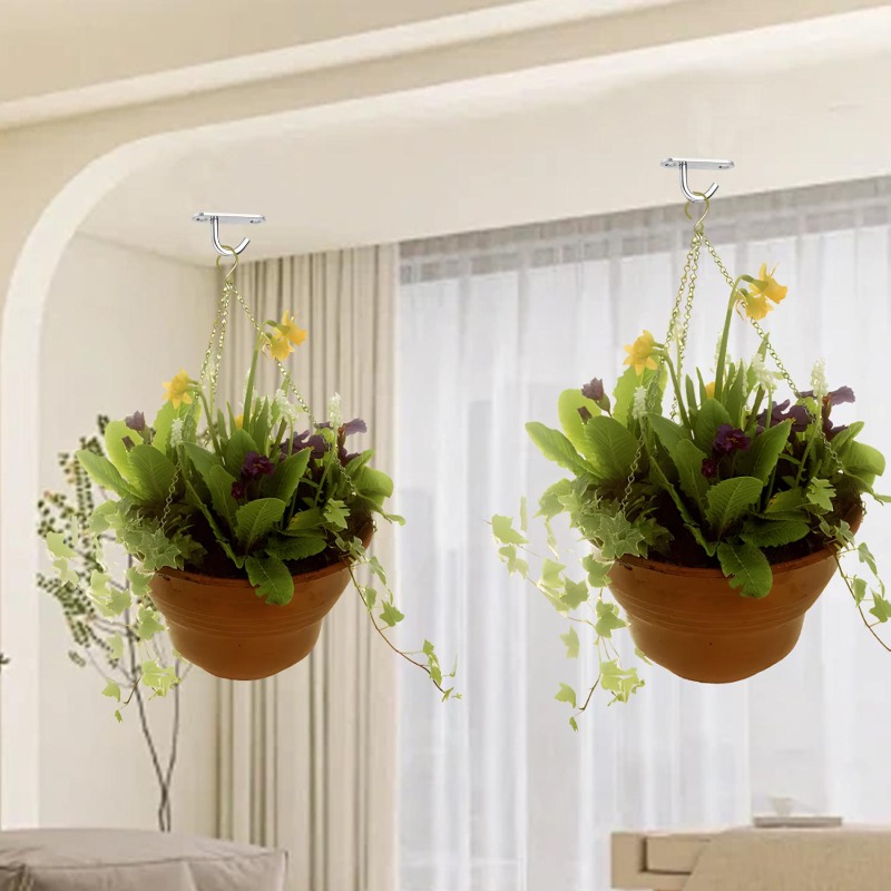 10/1pcs Heavy Duty J Hooks Sta - Spider Plant Hanging ulasan dan harga