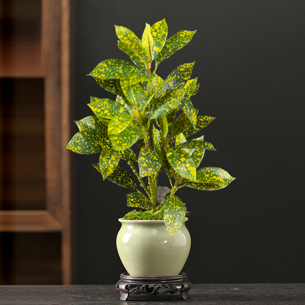 24-41cm Artificial Ficus Tree  - Ficus Lyrata Tree ulasan dan harga