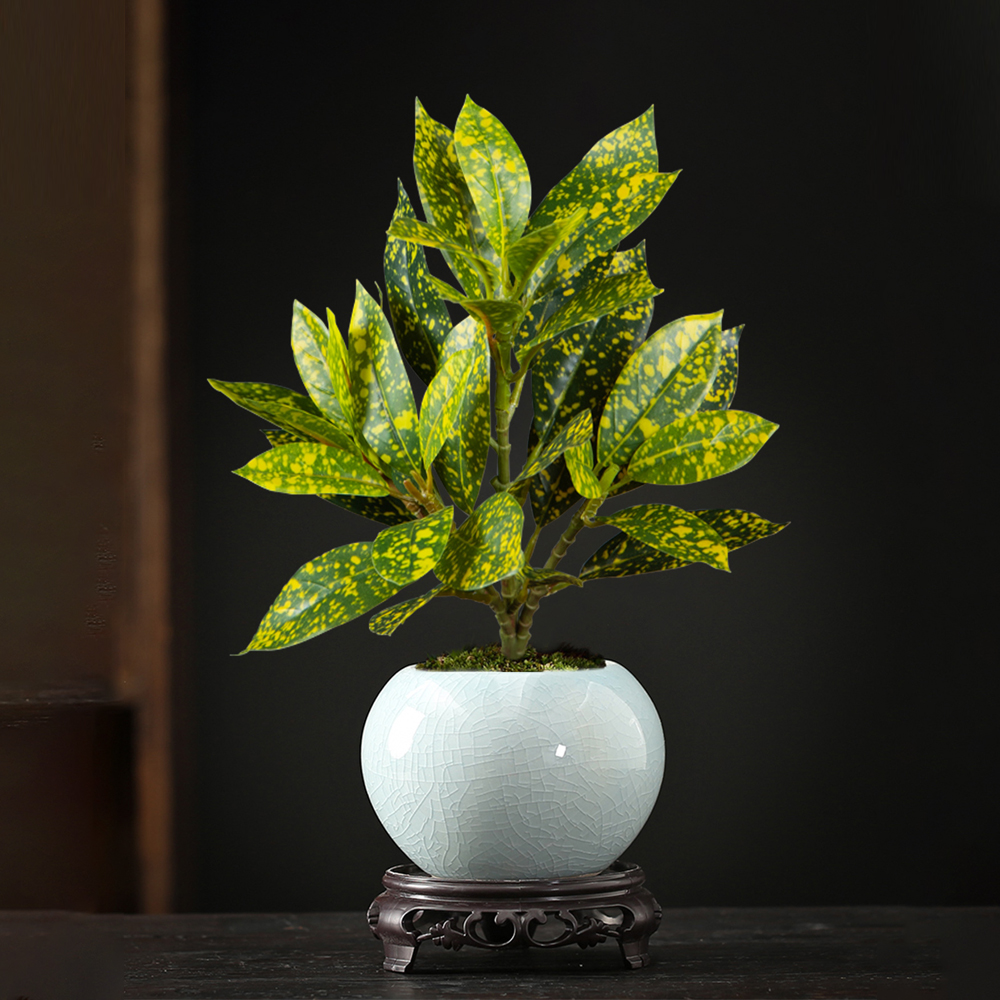 24-41cm Artificial Ficus Tree  - Ficus Lyrata Tree ulasan dan harga