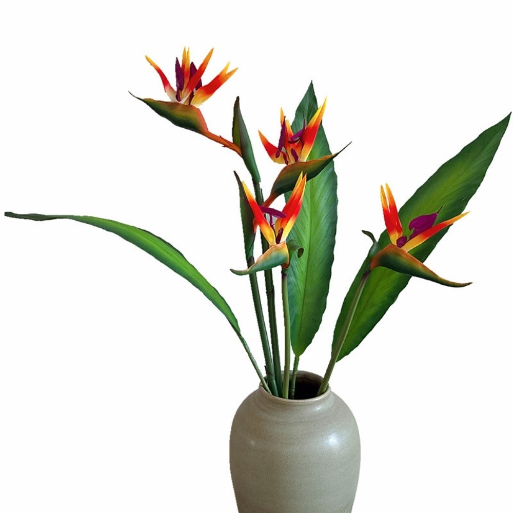 New Long Stem Artificial Bird  - Bird Paradise Strelitzia ulasan dan harga