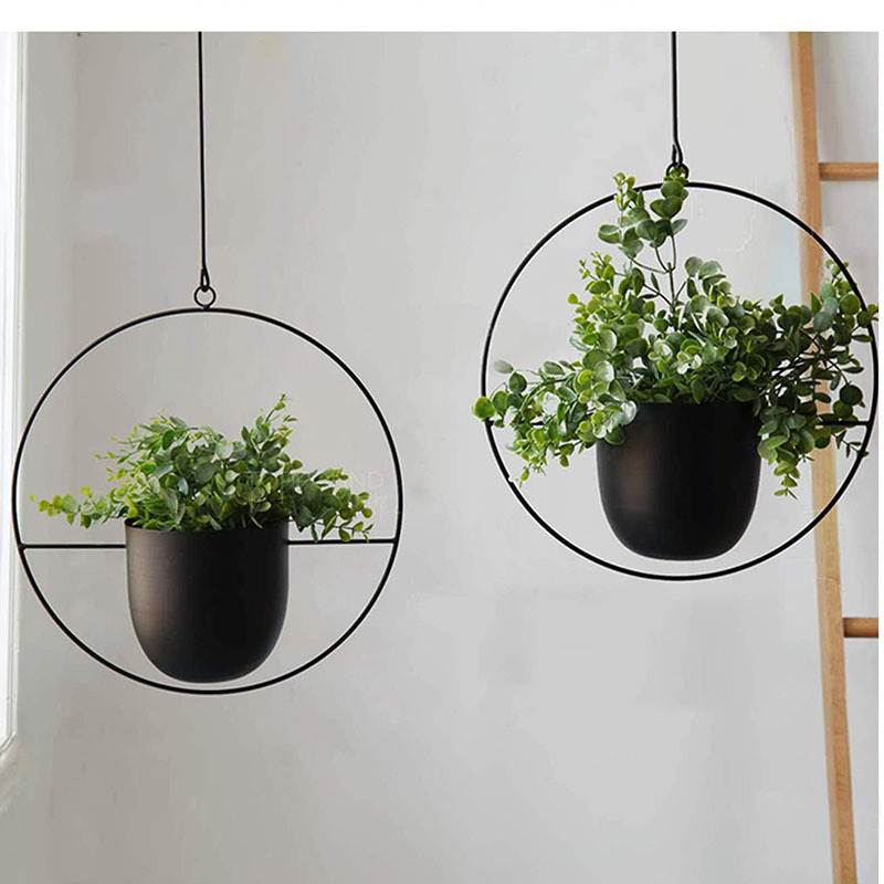 Hanging Iron Art Plant Pots Ba - Spider Plant Hanging ulasan dan harga