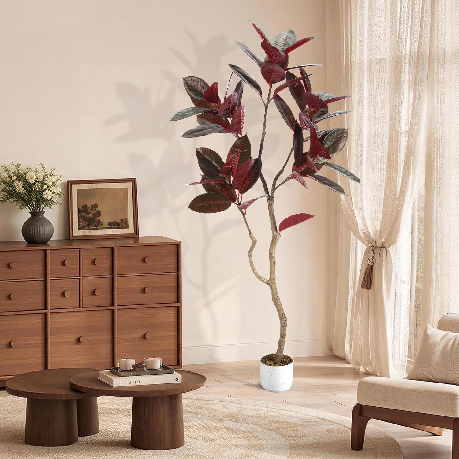 Artificial Fiddle Leaf Fig Tre - Ficus Lyrata Tree ulasan dan harga