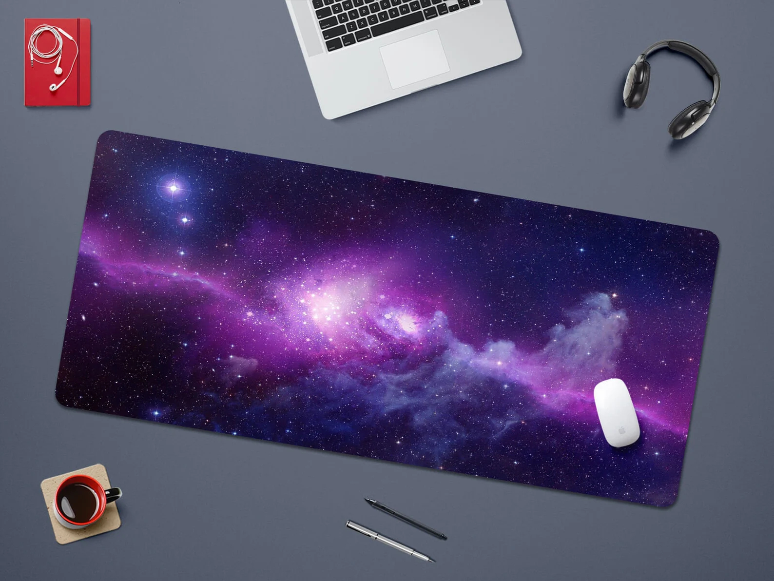 Purple Universe Mouse Pad Xl D - Tradescantia Purple ulasan dan harga