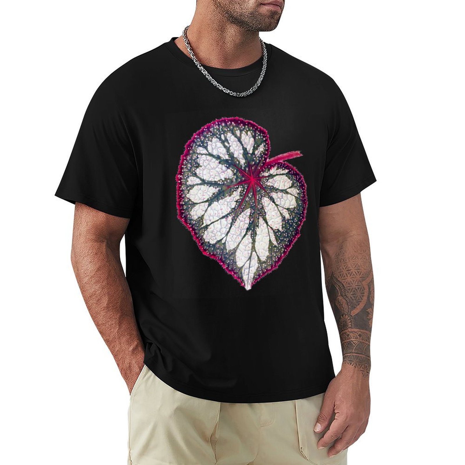 Begonia rex T-Shirt Work Outdo - Begonia Rex ulasan dan harga