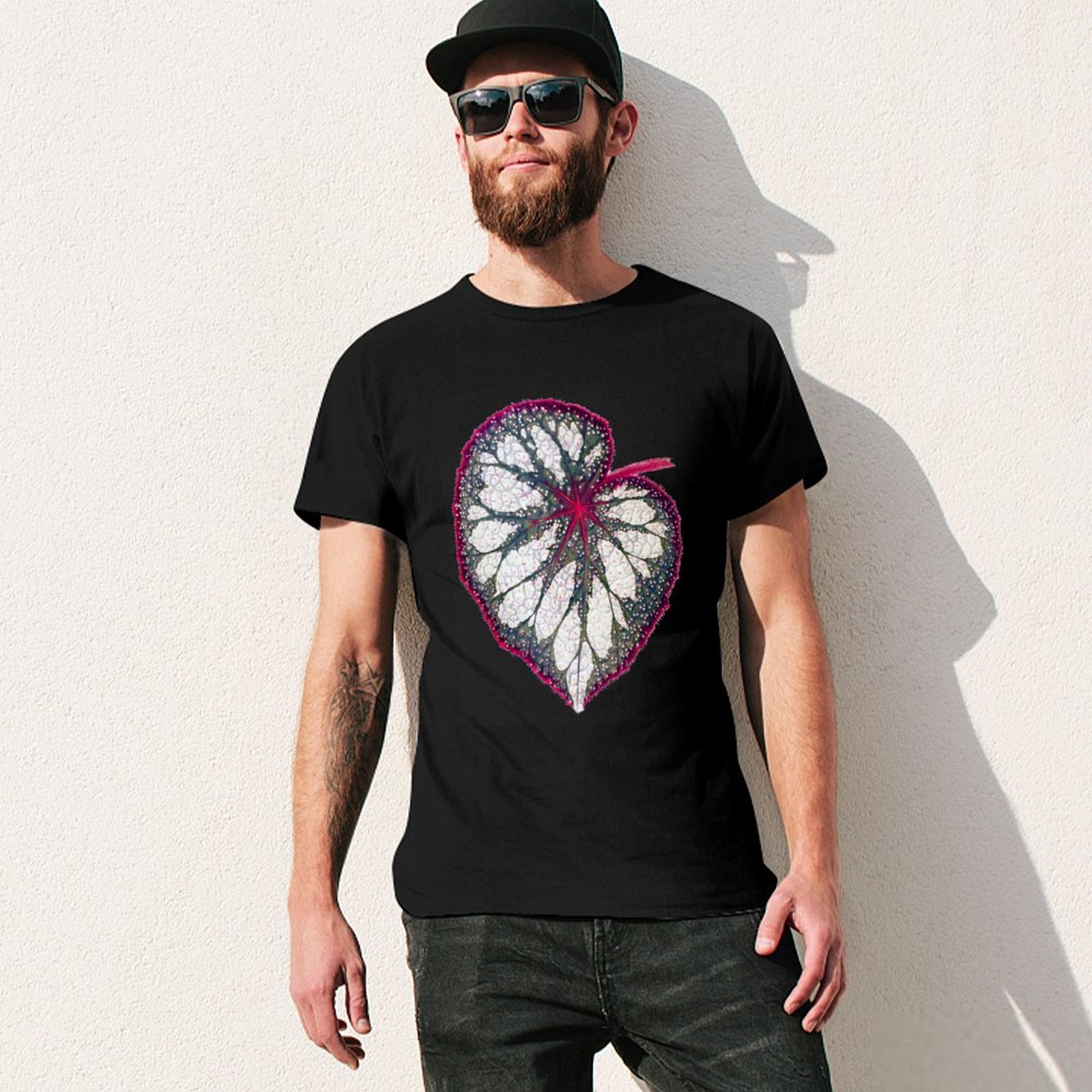 Begonia rex T-Shirt Work Outdo - Begonia Rex ulasan dan harga