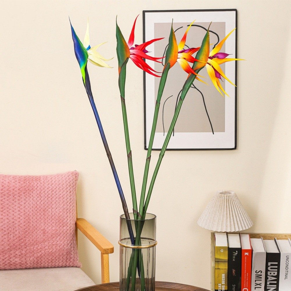 New Long Stem Artificial Bird  - Bird Paradise Strelitzia ulasan dan harga
