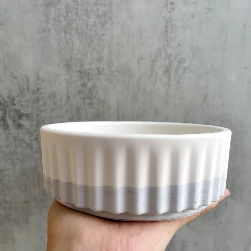 Stripe Flowerpot Silicone Mold - Echeveria Succulent ulasan dan harga