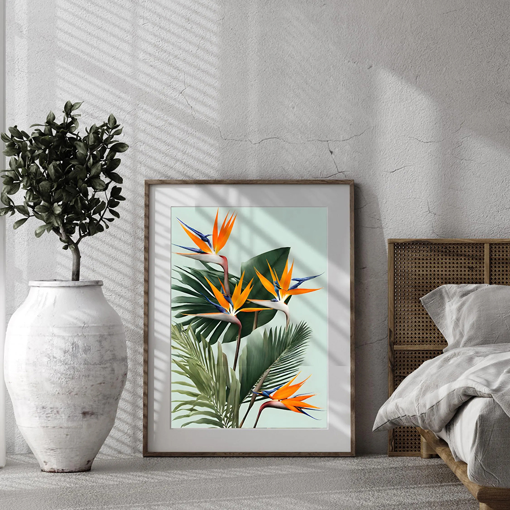 Bird of Paradise Wall arts, St - Bird Paradise Strelitzia ulasan dan harga