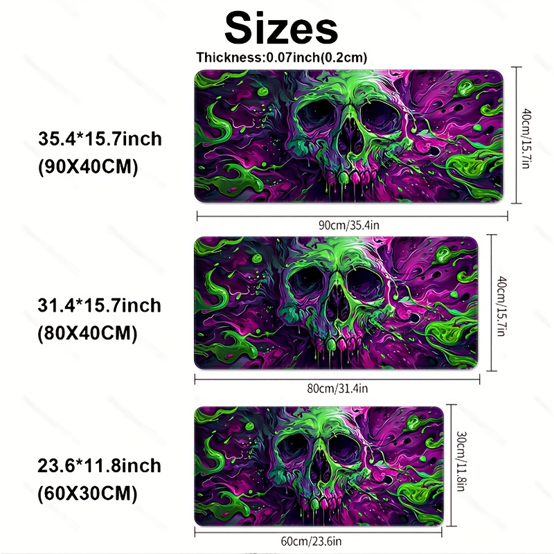 Green and Purple Skull Gaming  - Tradescantia Purple ulasan dan harga