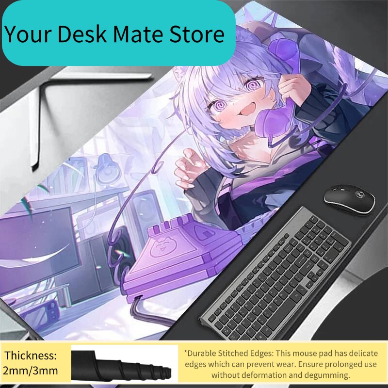 Mousepad Anime Purple Hair Gir - Tradescantia Purple ulasan dan harga