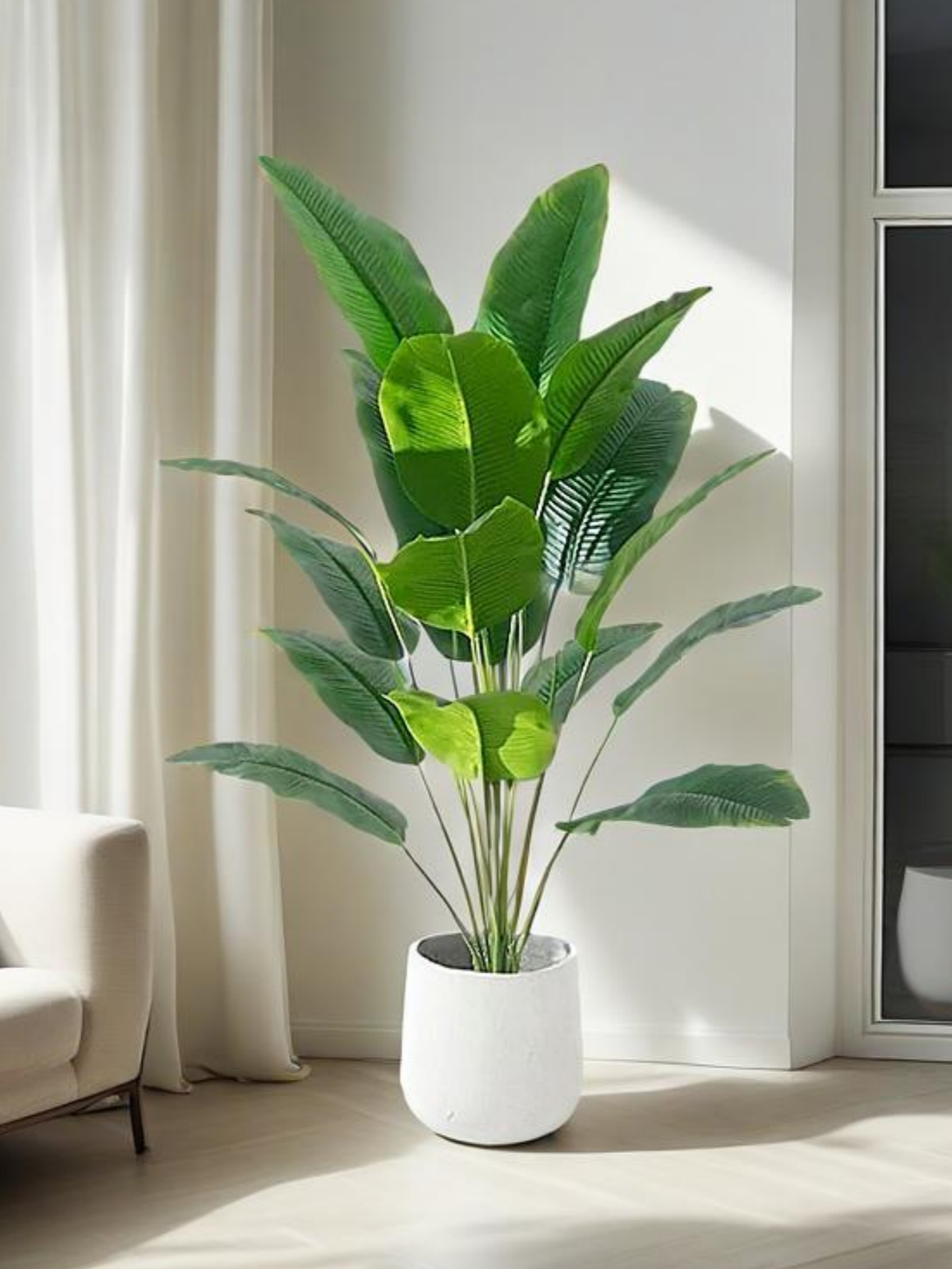 Artificial Banana Tree Fake Bi - Dracaena Marginata ulasan dan harga