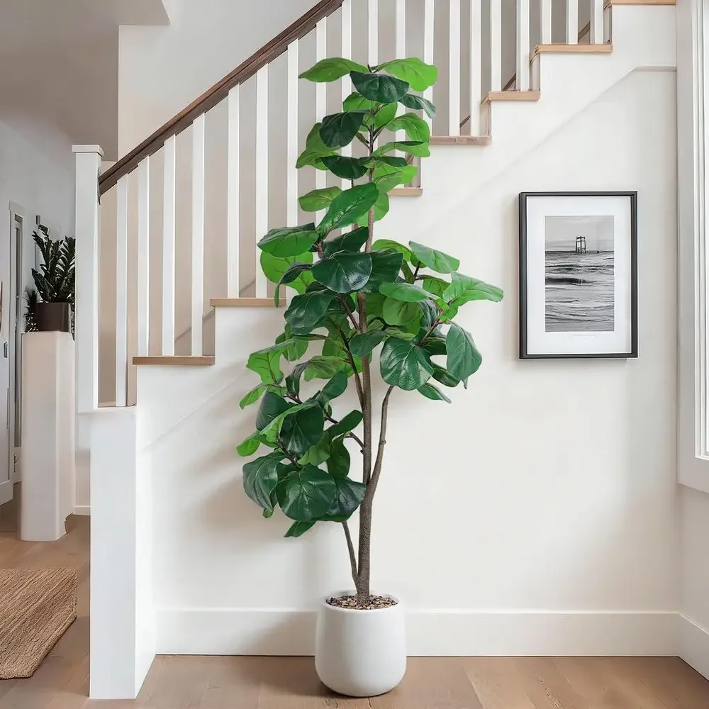 Artificial Large Ficus Lyrata  - Ficus Lyrata Tree ulasan dan harga