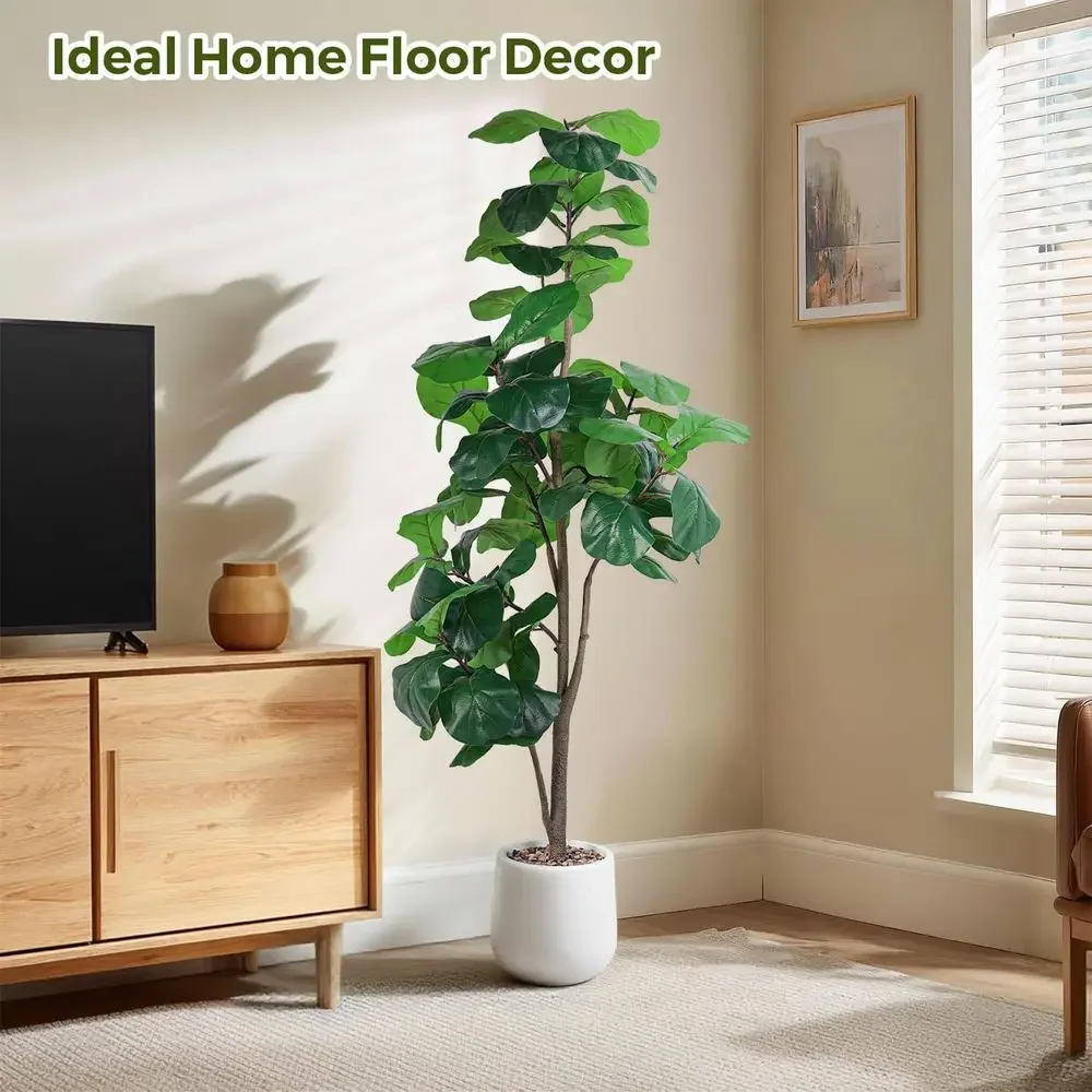 Artificial Large Ficus Lyrata  - Ficus Lyrata Tree ulasan dan harga