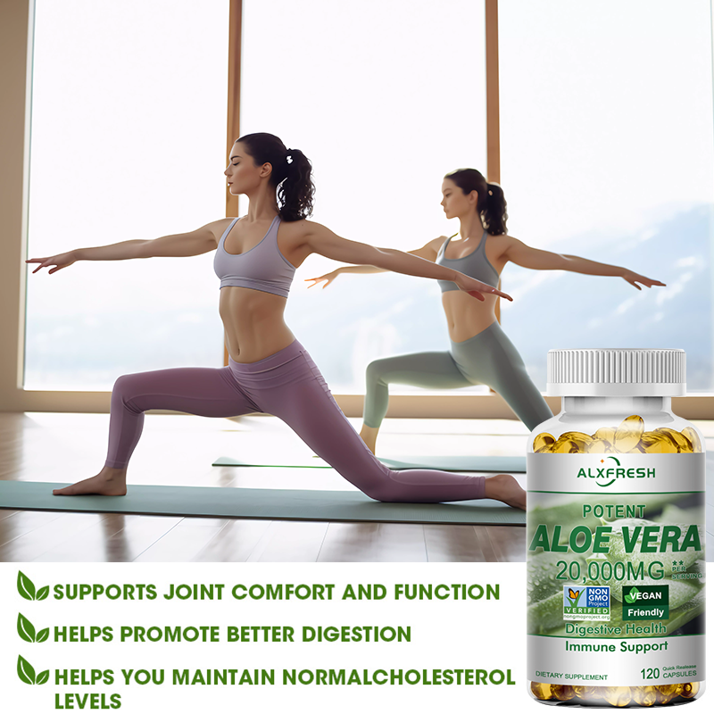 Aloe Vera Capsules Improve Dig - Aloe Vera Pot ulasan dan harga